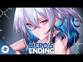 Nightcore - Hero's Ending (Lost Sky \u0026 OPALS) (Lyrics)