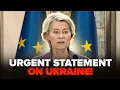 Download Lagu ⚡️Ursula STUNNED her address on Ukraine! Here’s what she SAID about PUTIN