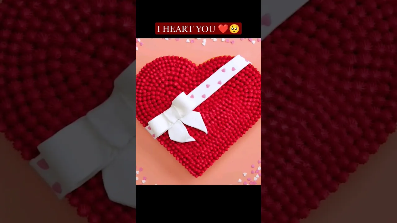 Superb!! TIKTOK Cake Hack  HEART WANTS WHAT IT WANTS #shorts #barbiegirl #heartcake