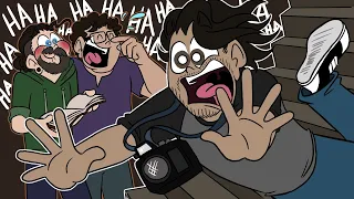 PHASMOPHOBIA ANIMATED - Markiplier Jacksepticeye Muyskerm and LordMinion777