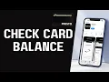 How to check Presto Card Balance