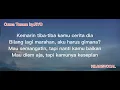 Lagu Karaoke version 'CUMA TEMEN' by.RYO