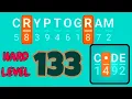 CRYPTOGRAM 133