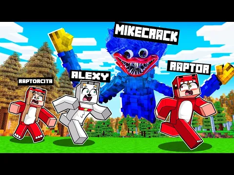 Me CONVIERTO en HUGGY WUGGY en MINECRAFT ? EL ESCONDITE MINECRAFT Raptorgamer