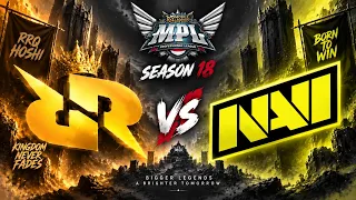 RRQ VS NAVI MENANG GA YE  #mlbbcreatorid MPL