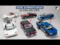 LEGO Icons alternate builds by Firas Abu-Jaber - VW Golf GTI Ford Raptor Lamborghini Countach