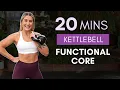 20 Minute Kettlebell Core Workout With Vocal Instructions Get STRONG ABS