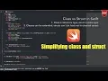 Swift - Part 25 Simplifying classes and structs