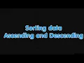 Flowgorithm - Reverse Sort