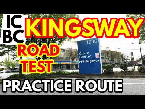 Download MP3 ICBC KINGSWAY ROAD TEST PRACTICE ROUTE | BC CANADA