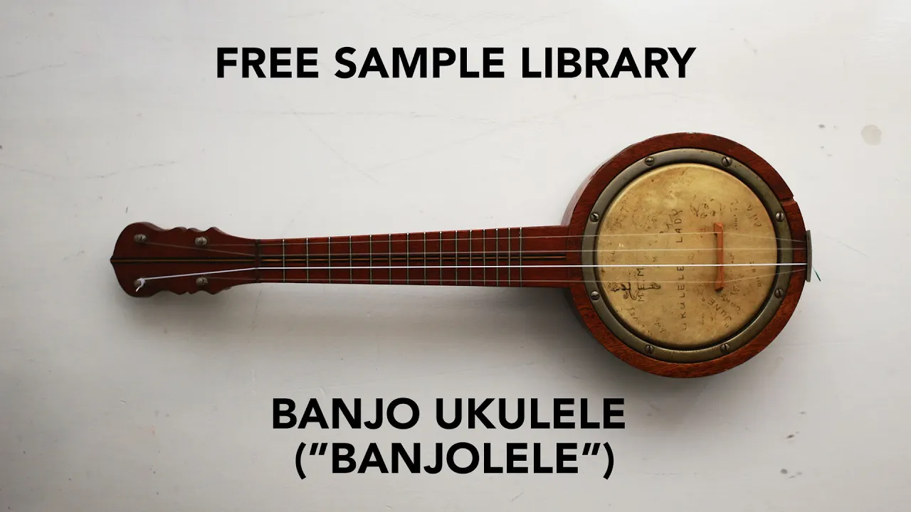 FREE SAMPLE: Banjo Ukulele ("Banjolele") Sample Library [Kontakt & SFZ]