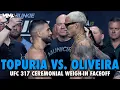 Download Lagu Ilia Topuria vs. Charles Oliveira final faceoff for UFC 317 vacant title bout