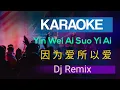 Download Lagu Yin Wei Ai Suo Yi Ai Karaoke Remix 因为爱所以爱 Male (谢霆锋 Nicholas Xie Ting Feng)