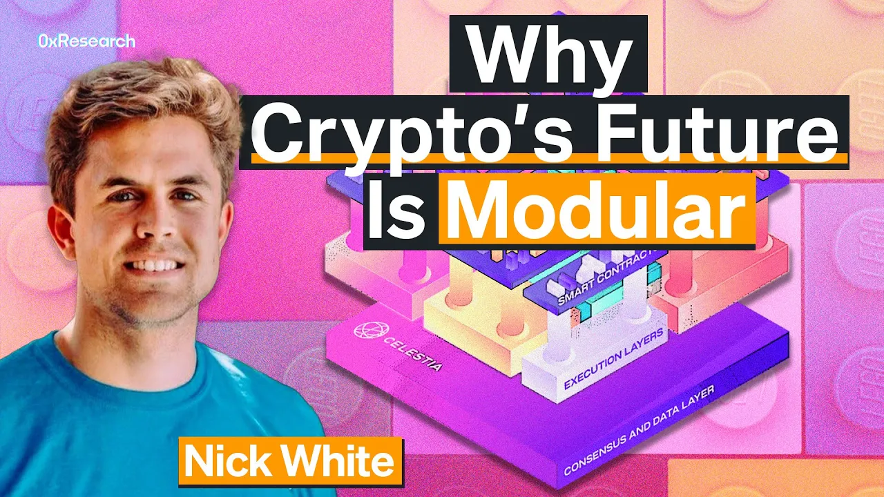The Rise of Modularity: Scaling Beyond Monolithic Constraints | Nick White, Celestia