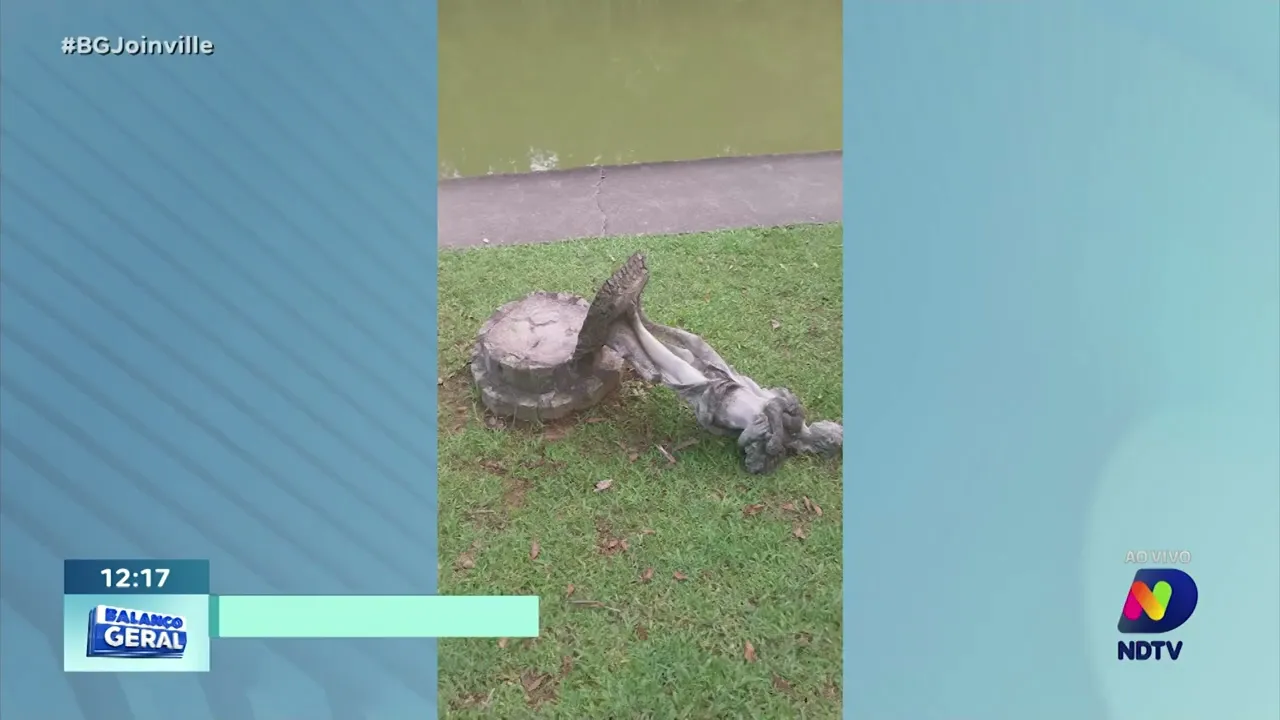 Após depredação e vandalismo, famoso parque de Jaraguá do Sul é fechado