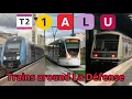 Download Lagu Trains at La Défense, Courbevoie and Puteaux