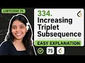 LeetCode 75 Increasing Triplet Subsequence Problem
