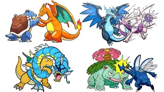 Coloring Ultimate Pokémon Battles | Charizard, Mewtwo & More!
