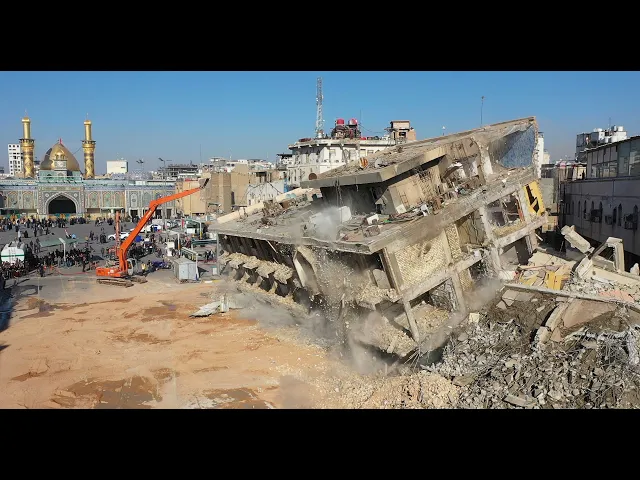 ⁣المباشرةُ بالأعمال التأهيليّة لإضافة مساحاتٍ جديدة لخدمة الزائرين