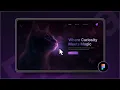 Cursor glow hover effect in figma Easy tutorial