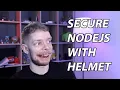 Secure ExpressJS Application With Helmet