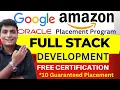 Full Stack Development 75 000 New Hiring Get Guaranteed Placement Opportunity In TOP MNC