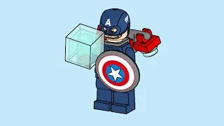 LEGO 242212 Instructions | Marvel | Captain America | Avengers | Infinity Saga | Magazine Gift