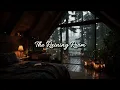 Cozy Bedroom in the Rainy Forest 🌲 | Open Window to Deep Sleep Peacefully