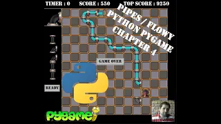 Pipes Flowy - Chapter 4 Python Pygame Module Programming Beginners