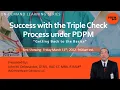 Success with Triple Check Process under PDPM