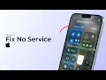 How To FIX No Service On iPhone iOS 18