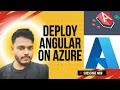 publish and Deploy Angular app On Azure
