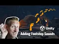 Unity Playmaker Adding Walking Sound to First Person Player