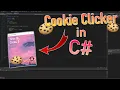 Cookie Clicker in C with WinForms - ASMR Programming
