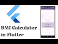 Create a BMI Calculator App in Flutter - Step-by-Step Tutorial