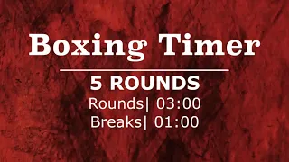 boxing timer x motivation music