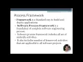 THE PROCESS FRAMEWORK IN SOFTWARE ENGINEERING