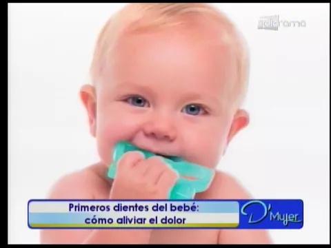 Primeros dientes del bebé: cómo aliviar el dolor