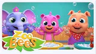 Hath Dhona Mat Bhulo, हाथ धोना मत भूलना, Learn Good Habits for Kids by Zoobees Hindi Rhymes