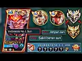 Download Lagu SUN 18 KILS TANPA MATI 🔥😱 BUILD SUN TERSAKIT 2025 | MLBB