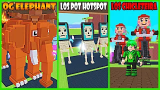 Aku Beri Makan Brainrot Sampai Jadi OG Elephant Terbesar - Roblox Catch And Feed A Brainrot