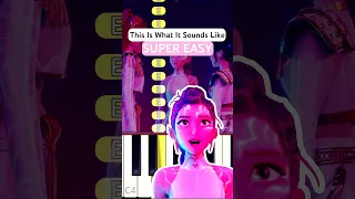 This Is What It Sounds Like SUPER EASY Piano Tutorial With Background K Pop Demon Hunters 