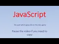 Simple JavaScript Dice Game