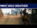 Thunderstorms strike Big Sur Firefighters forced to stand down