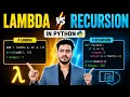 Lambda Function Recursion in Python Complete Tutorial with Examples Python Course