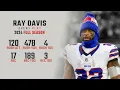 Ray Davis 2024 Highlights Every Run Target and Catch