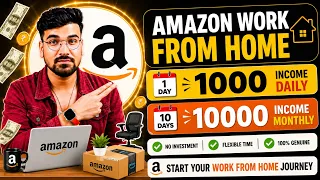Amazon Work From Home Jobs 2026 Online Jobs At Home WFH Jobs For Freshers Verified Remote Job