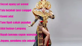 Download Cangget Agung (Lagu + Lirik) || Lagu Lampung MP3