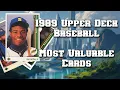 1989 Upper Deck Most Valuable Baseball Cards - Can anyone dethrone The Kid