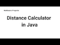 Java NetBeans Tutorial Distance Converter